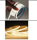 Cinta LED COB 5m C/adhesivo (sin Puntos) 8mm